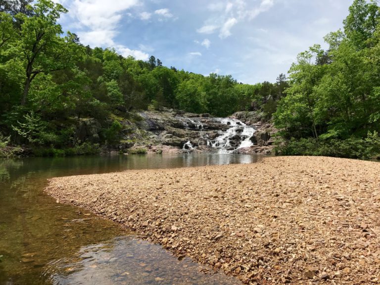 Rocky Falls and Sand Bank