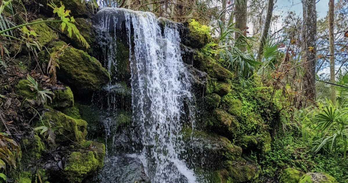 One of the best waterfalls in Florida
