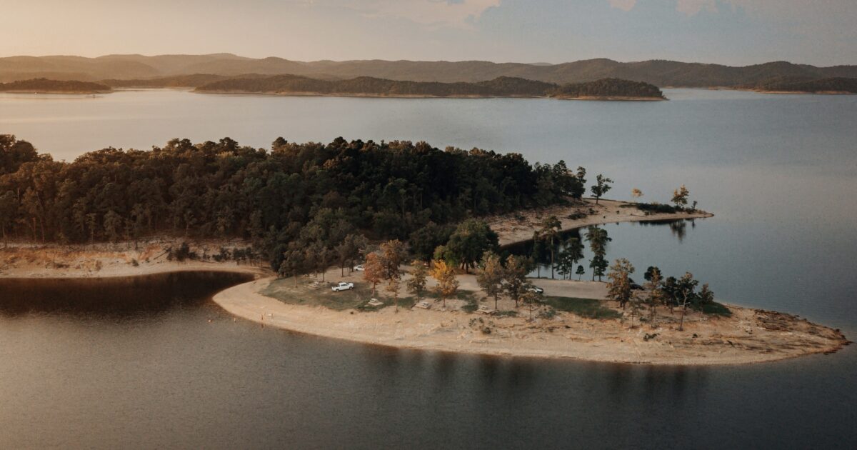 One of the best beaches in Oklahoma