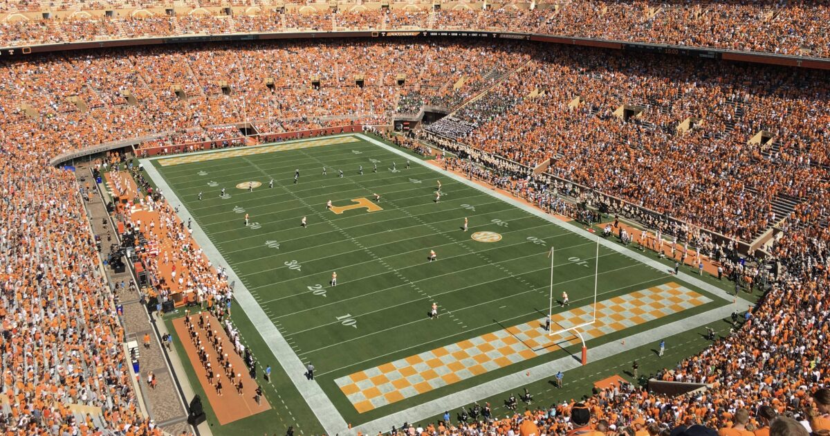 University of Tennessee college football
