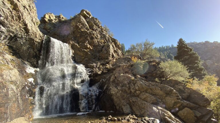 One of the best Utah waterfalls