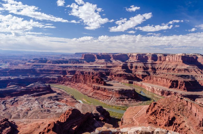 Sandstone monuments, Canyonlands National Park, near Moab, Utah, USA