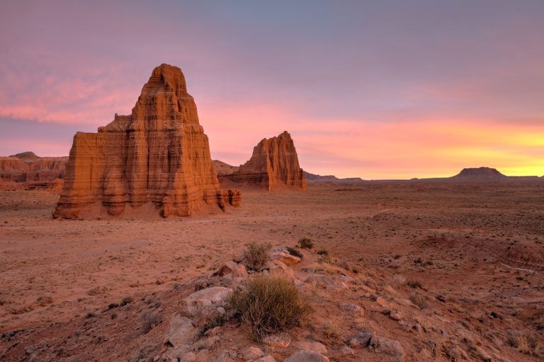 Temple of the Moon and Sun, Capital Reef National Park