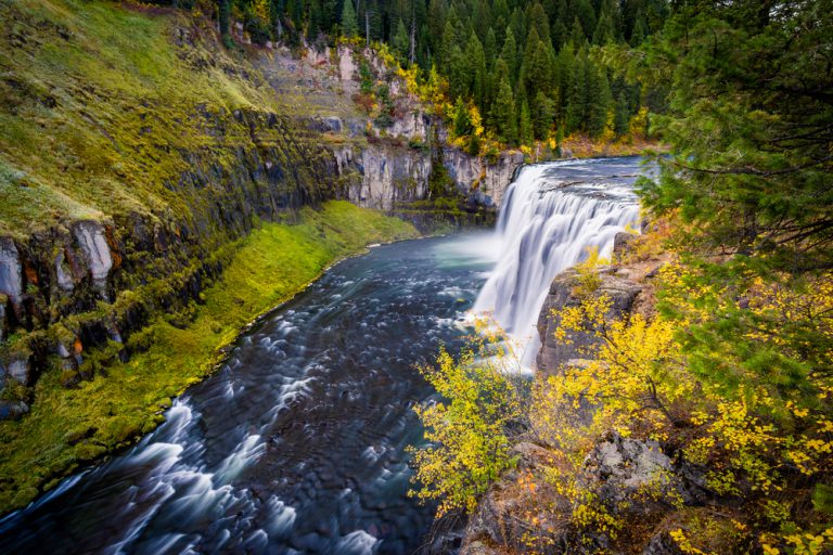 Autumn at the Upper Mesa Falls