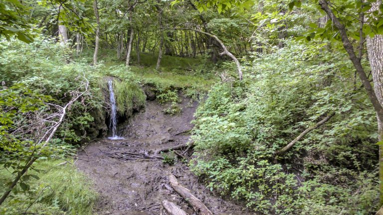 Waterfall in North Dakota