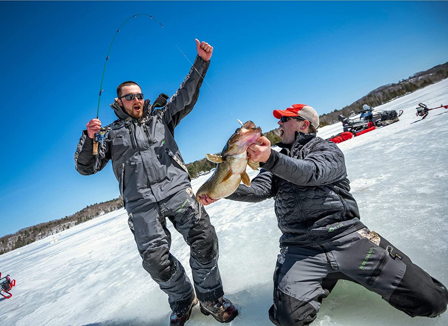 Ice fishing rod