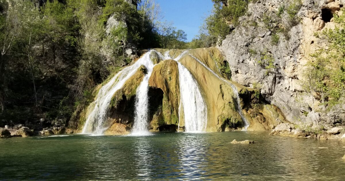 One of the best Oklahoma waterfalls