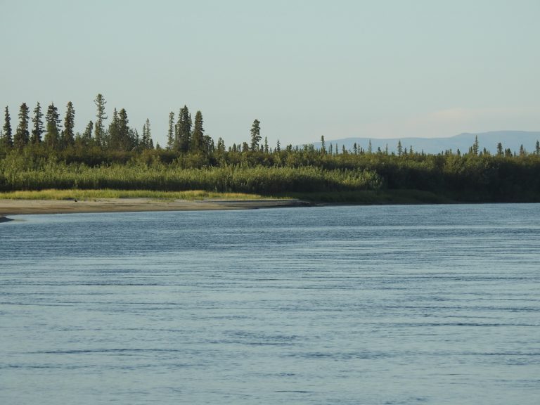 Kobuk River at Kobuk Valley National Park in Alaska