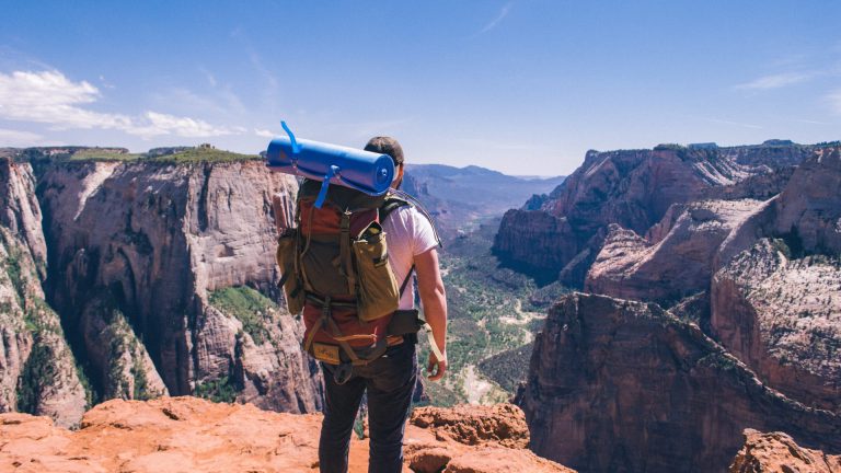 Hiking in Zion