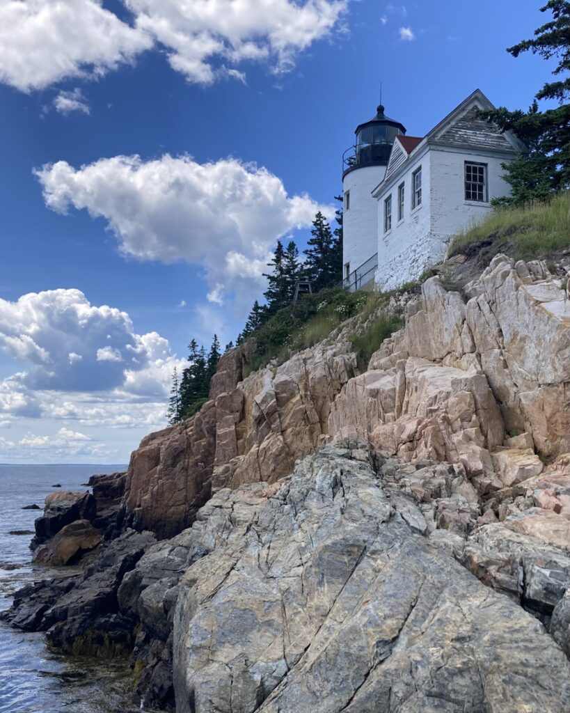 Lighthouse in Acadia National Park