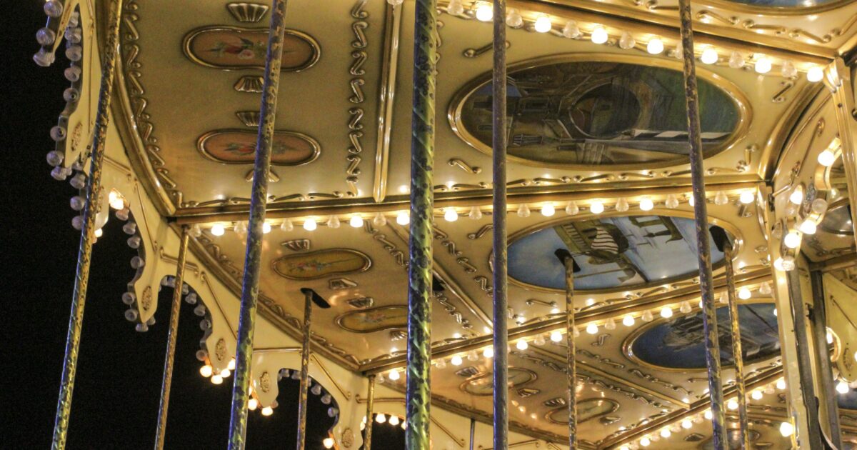 carousel at New Mexico amusement park