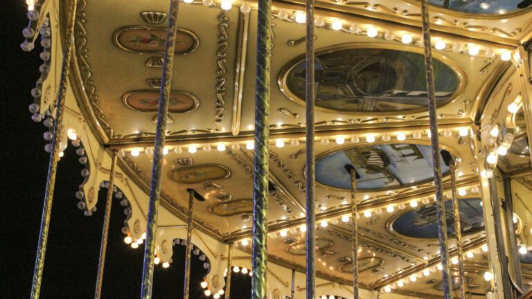 carousel at New Mexico amusement park