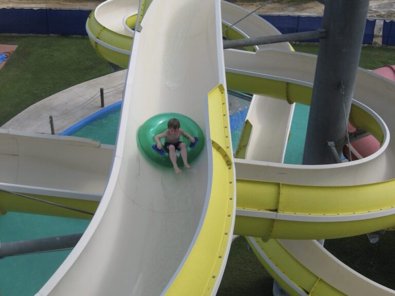 Water Slide at Gulf Islands