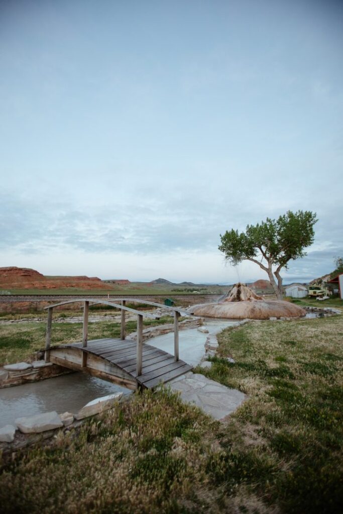 The Sacajawea Well at Fountain of Youth RV Park