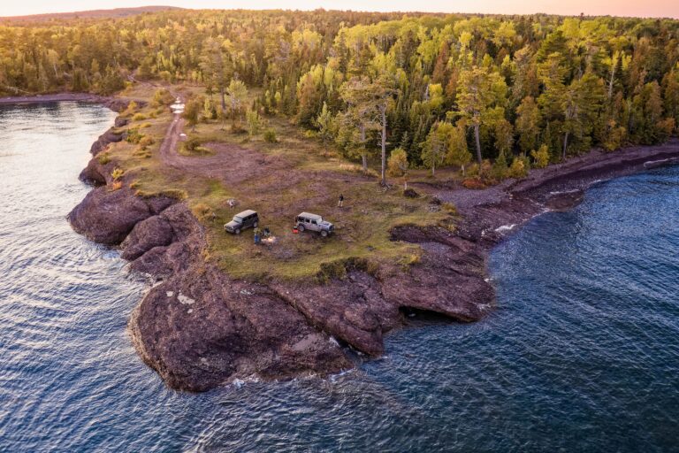 overlanding remote camp