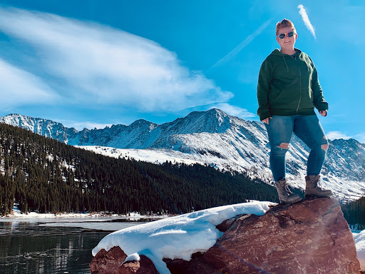 Allie @ Dillon Resevoir - Colorado