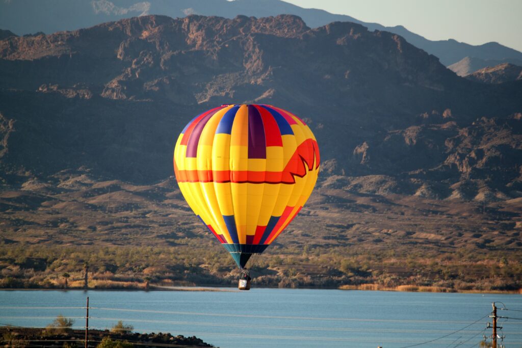 Balloon over Lake Havasu