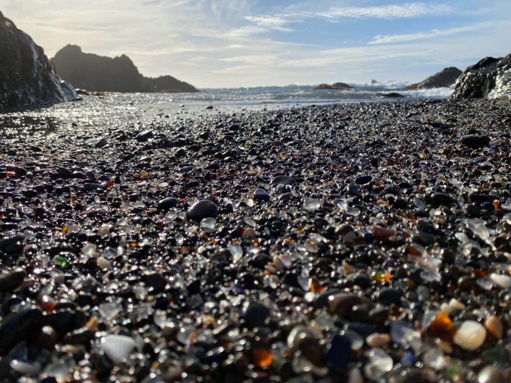 Glass Beach in Fort Bragg