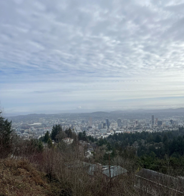 Pittock Mansion via Wildwood Trail