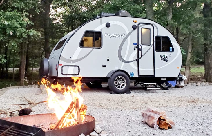 Rpod rp-171 at a campsite