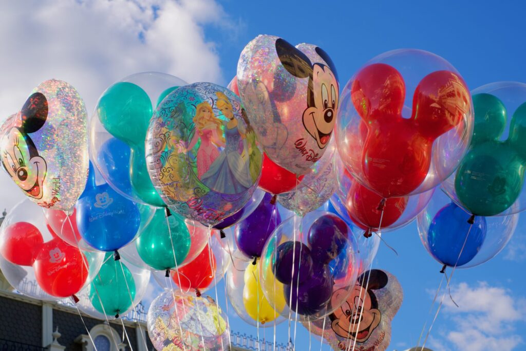 Balloons at Disney World