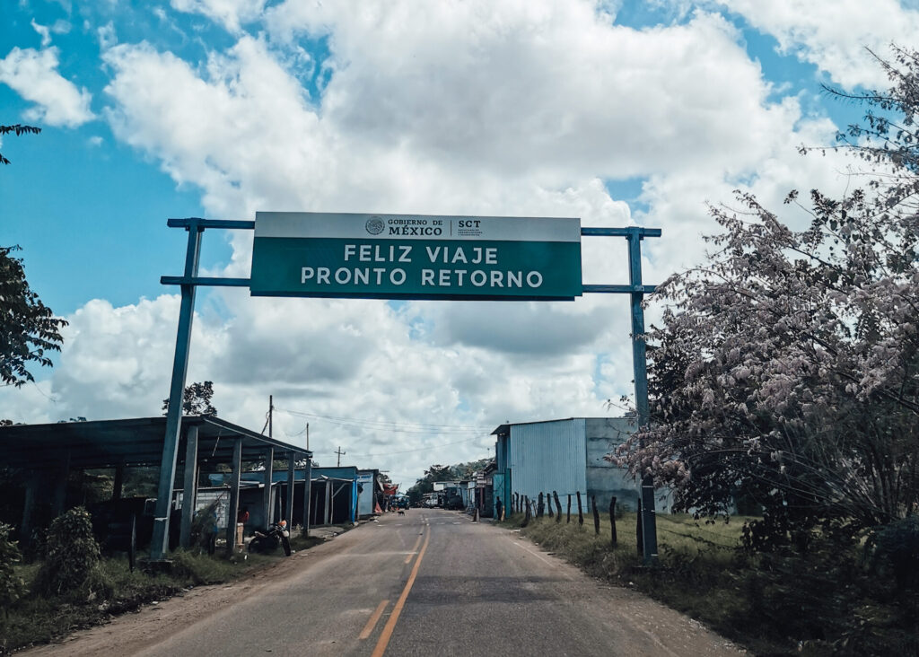 Road Sign in Mexico