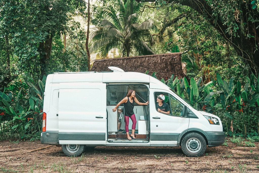 RV couple in Mexico