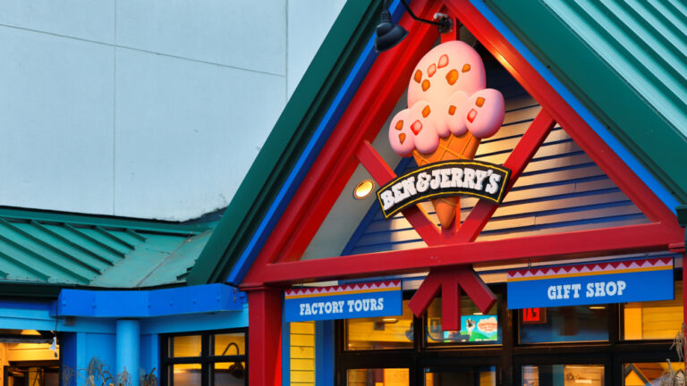 Ben & Jerry's factory