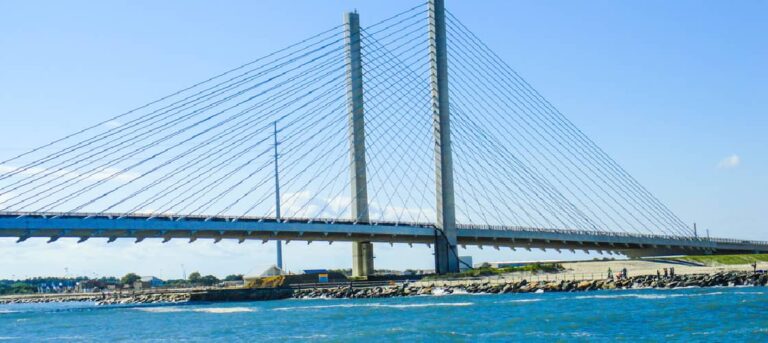 RV camping in Delaware can mean beautiful bridge and ocean views