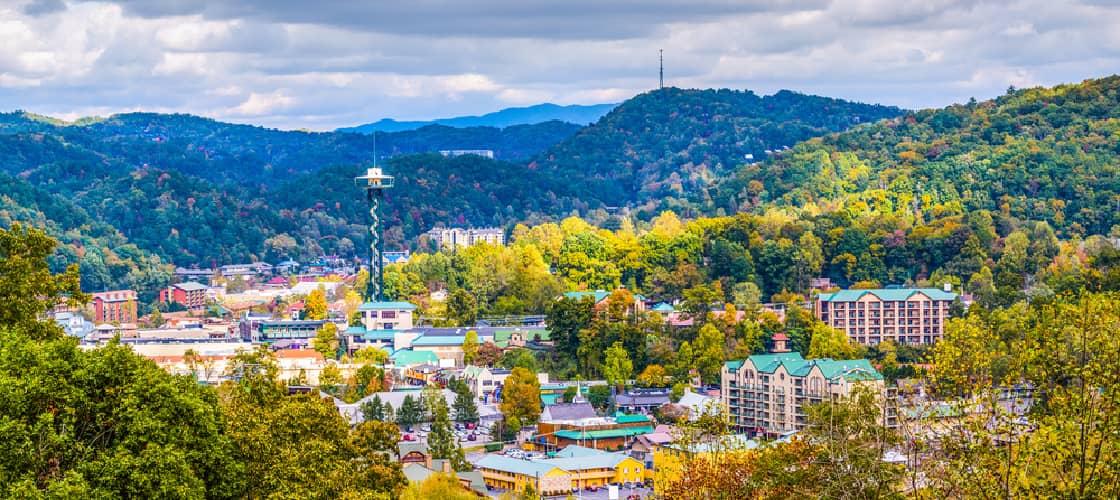 Gatlinburg makes a great stop while RV camping in Tennessee