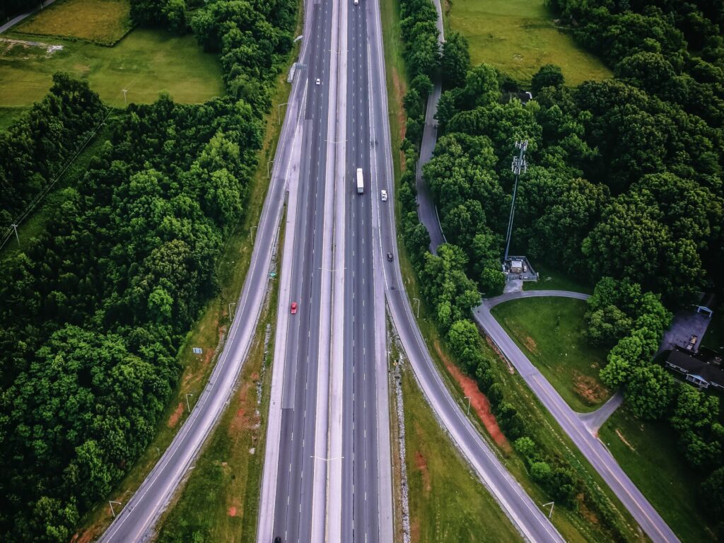 Road you might drive while RV camping in Kentucky