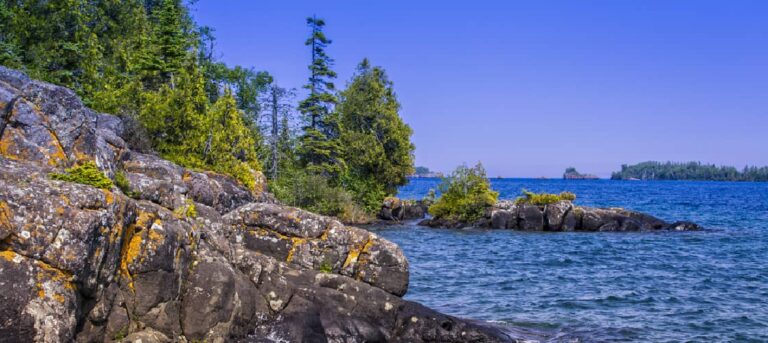 Isle Royal National Park makes a scenic stop when you're RV camping in Michigan