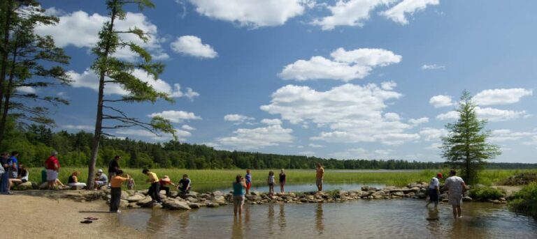 Lake Itasca makes a great stop while RV camping in Minnesota