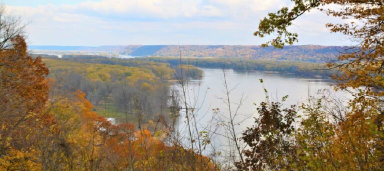 Pikes Peak State Park is a beautiful stop while RV camping in Iowa