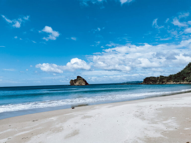 Zihuantanejo beach in central mexico