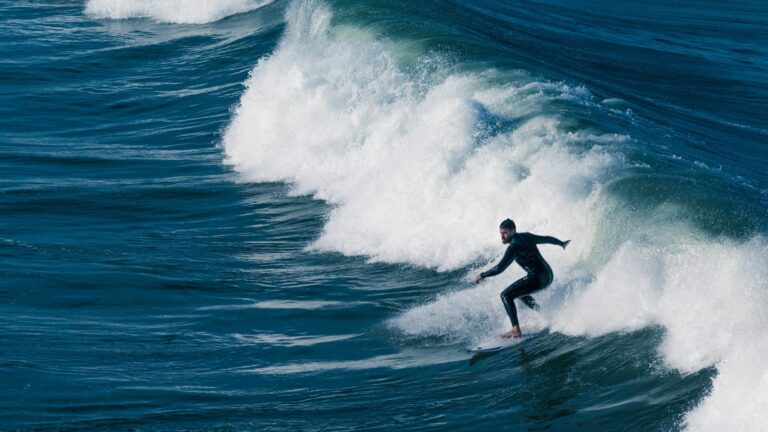 Man surfing in San Diego: one of the best extreme sports