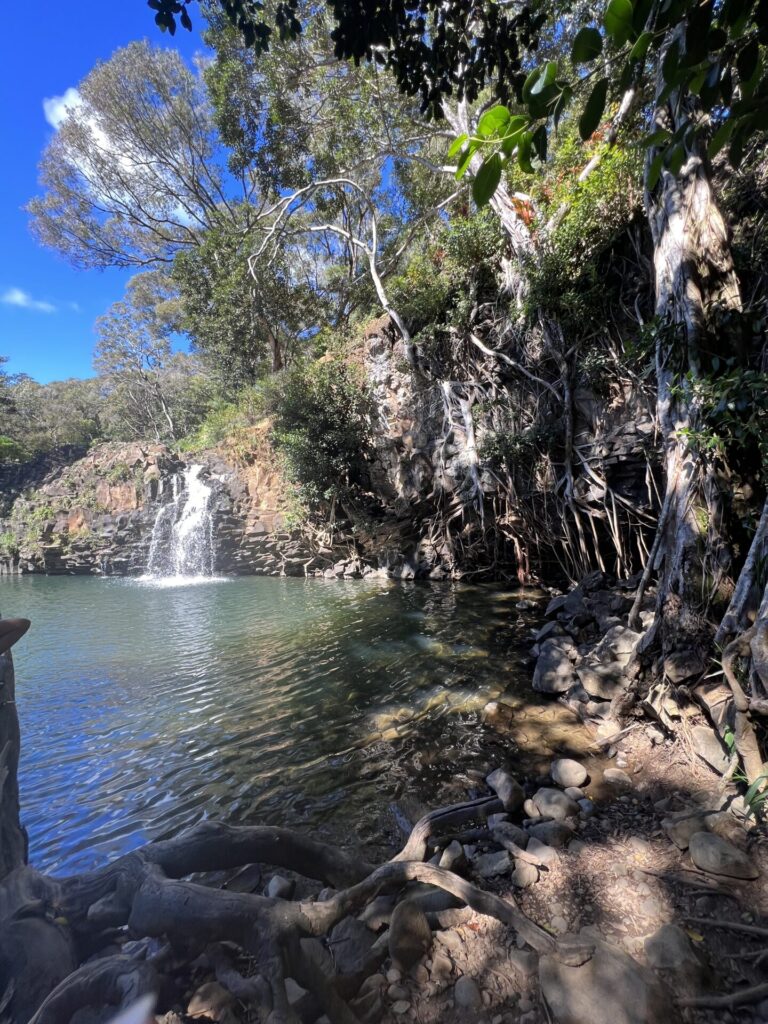 Twin Falls on the Road to Hana