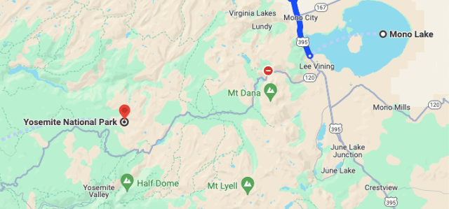 Tioga Pass to Yosemite