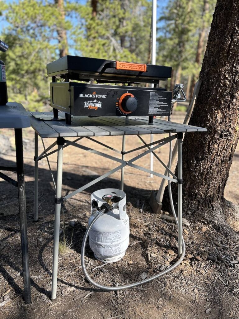 Blackstone station at campsite - Leadville CO - Adrienne Kmetz