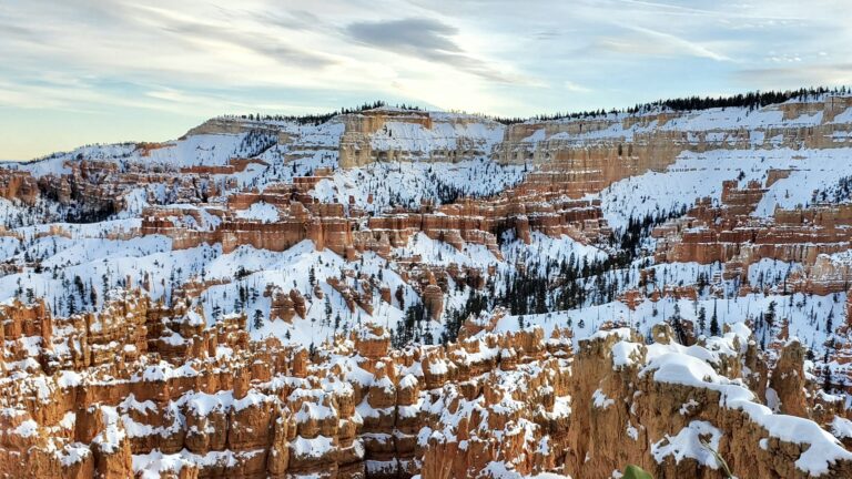 Bryce Canyon National Park in winter