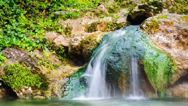 Hot Springs National Park is a great hot springs to visit in the U.S.