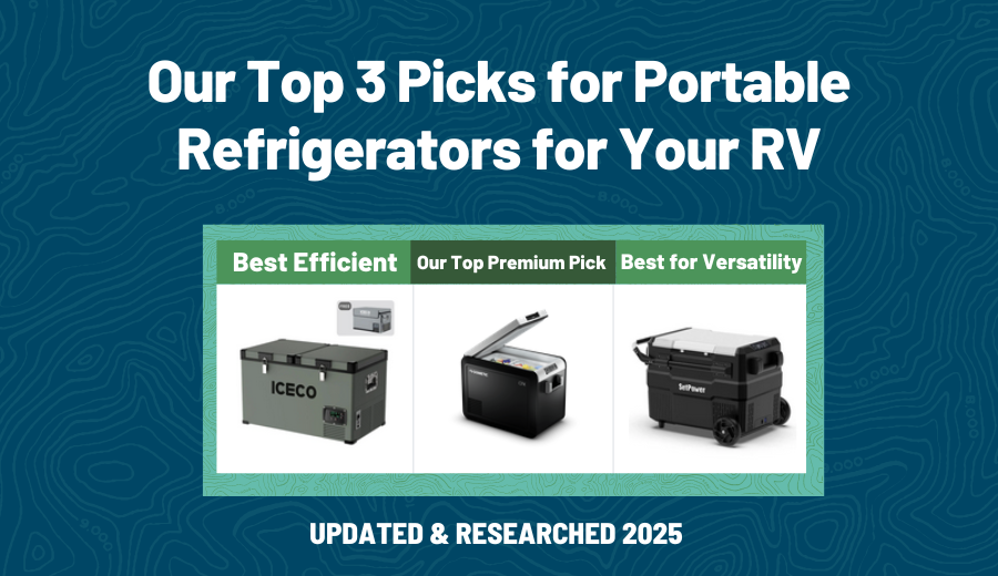 table comparison of Top 3 Picks for Portable Refrigerators for Your RV
