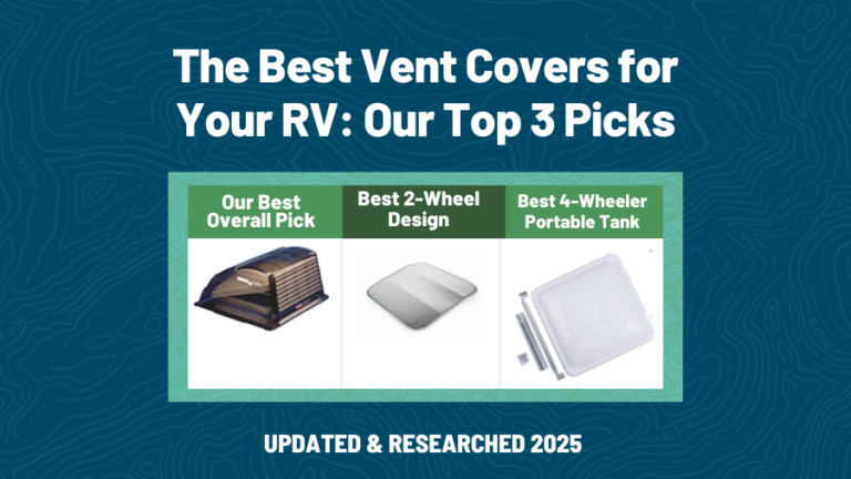 table comparison of The Best Vent Covers for Your RV: Our Top 3 Picks