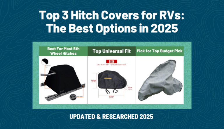 Table comparison of Top 3 Hitch Covers for RVs: The Best Options in 2025
