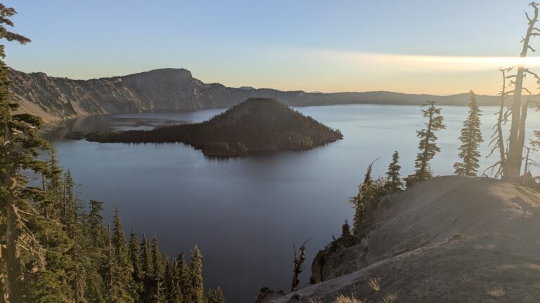 Crater Lake National Park is easier to explore with a one-way RV road trip.