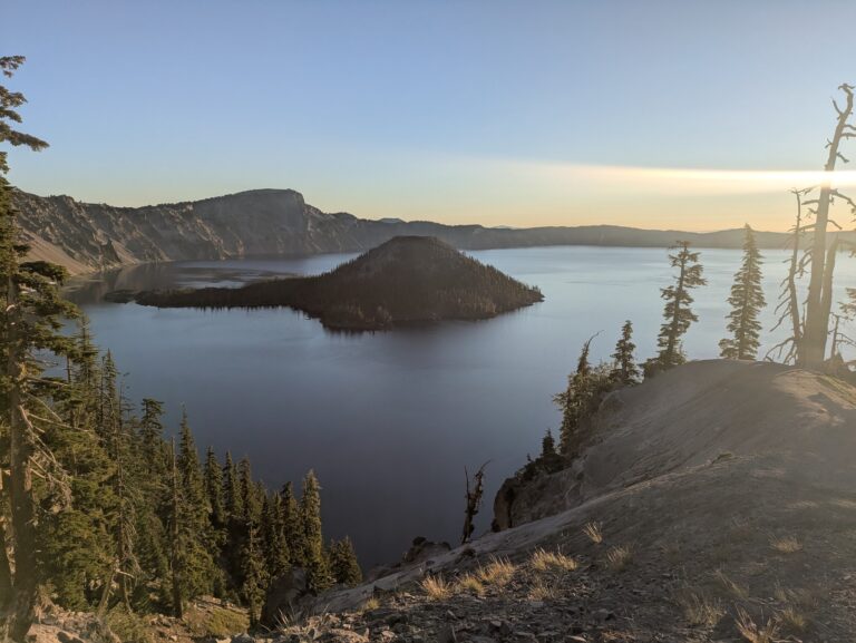 Crater Lake National Park is easier to explore with a one-way RV road trip.