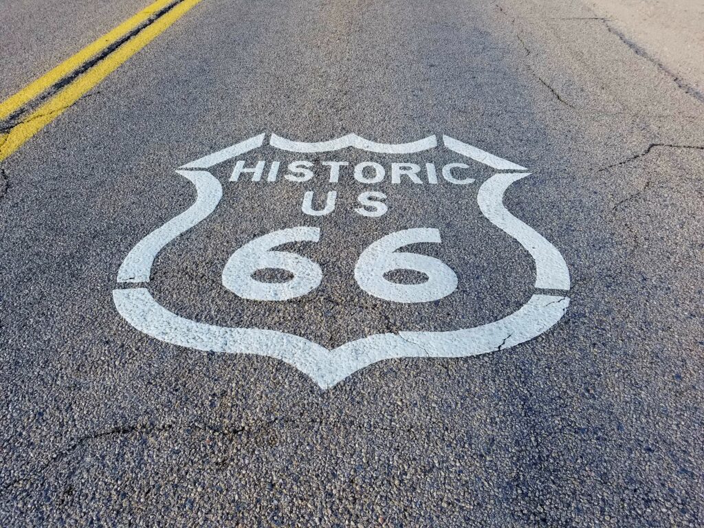 Stops from New Mexico to California