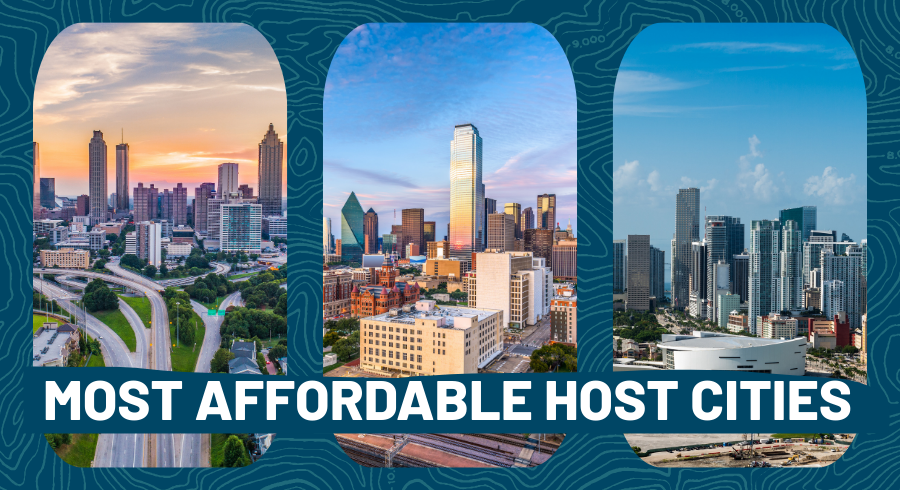 Most Affordable Host Cities for a World Soccer Tournament Trip