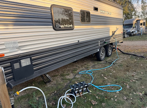 Glacier Fresh set up with hoses